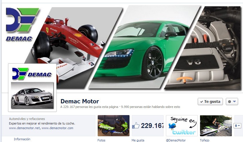 Facebook Demac Motor - Mediaclicik