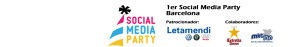 Logotipo del Social Media Party en Barcelona