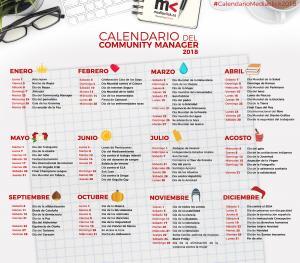 Calendario del Community Manager